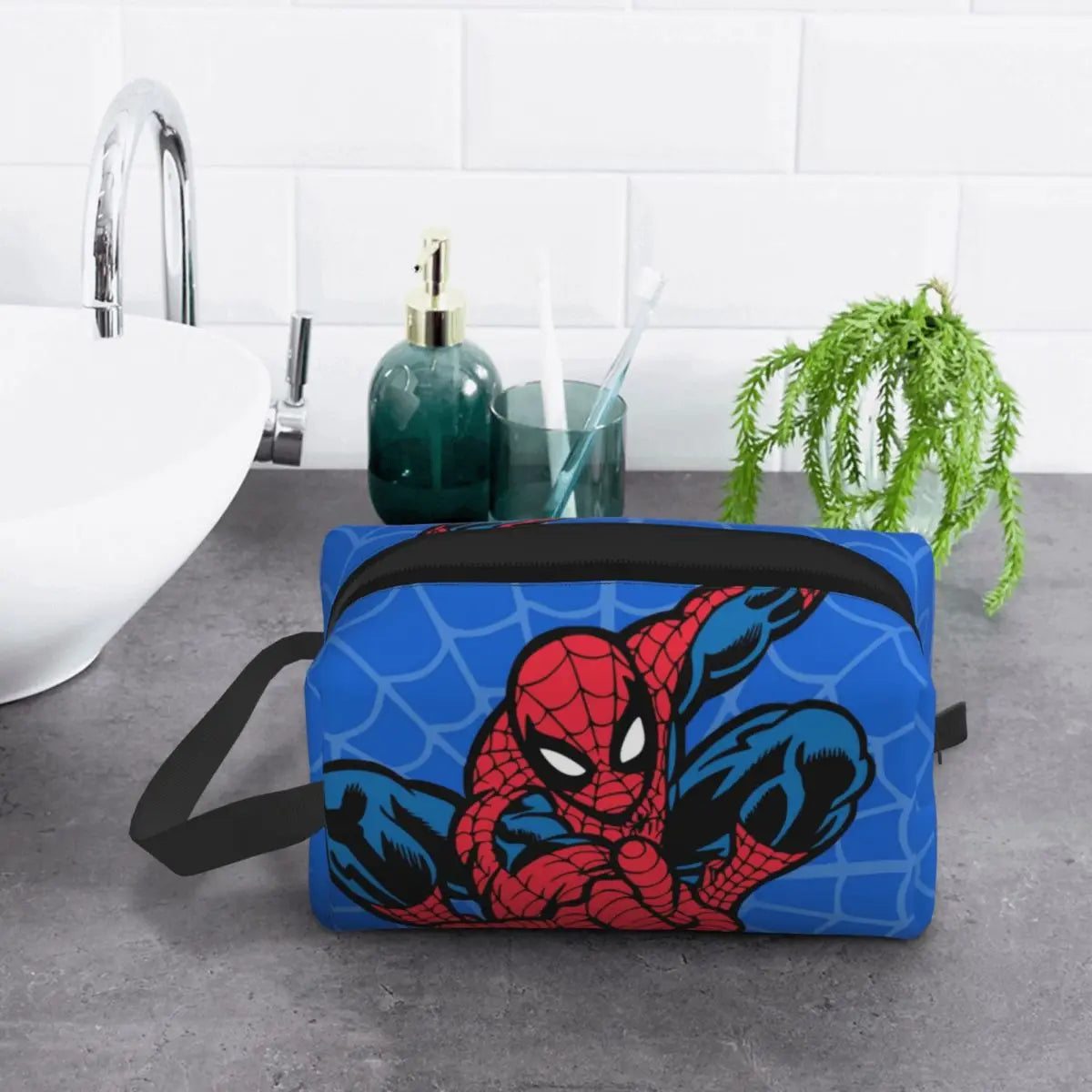 Trousse enfant Spiderman rangement école et voyage