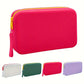 Trousse Cosmétique Carrée en Silicone – Étanche & Multifonction