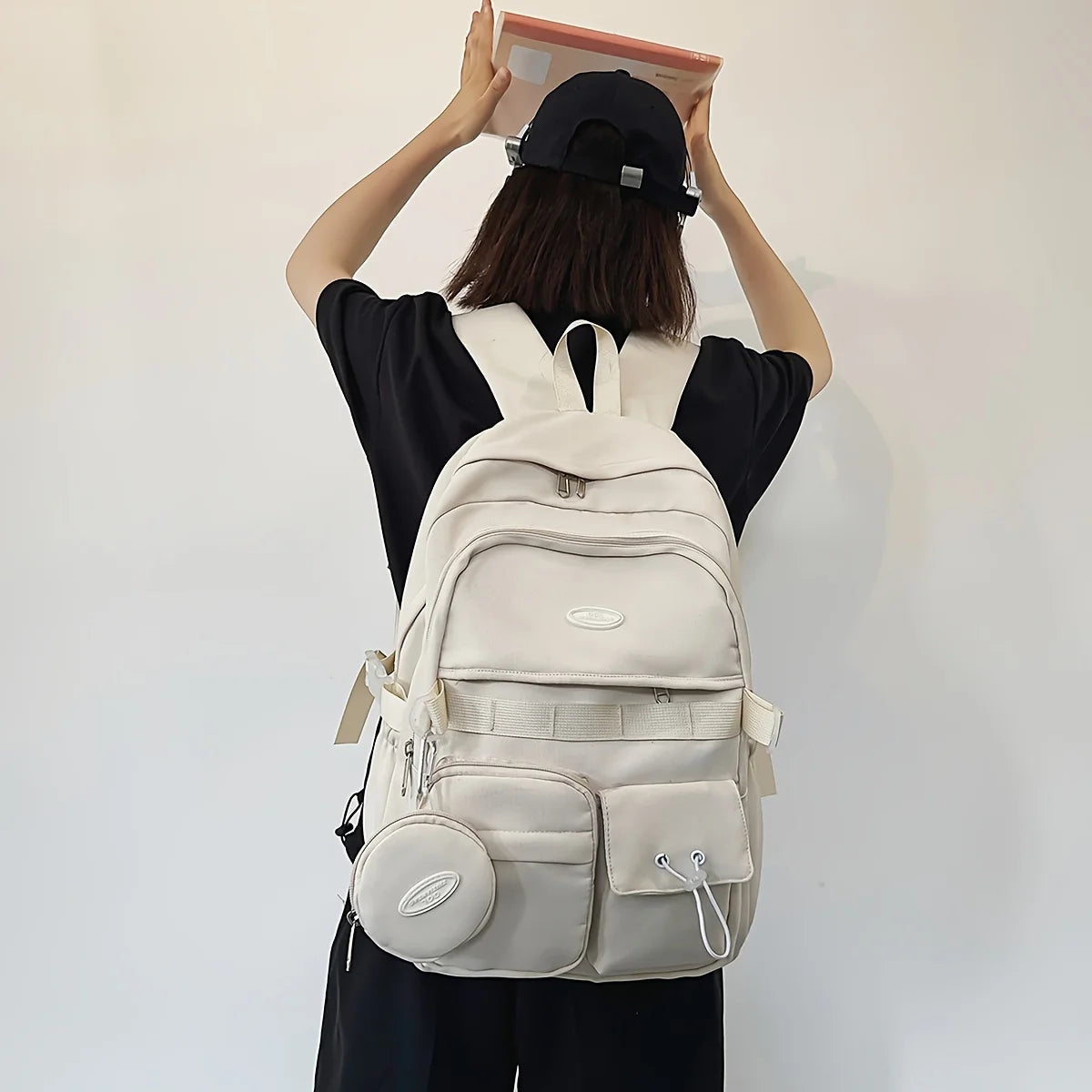 Sac à dos nylon grande capacité