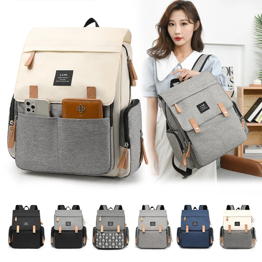 Sac à langer LANDUO grande capacité – Sac à dos multifonction pour maman et bébé