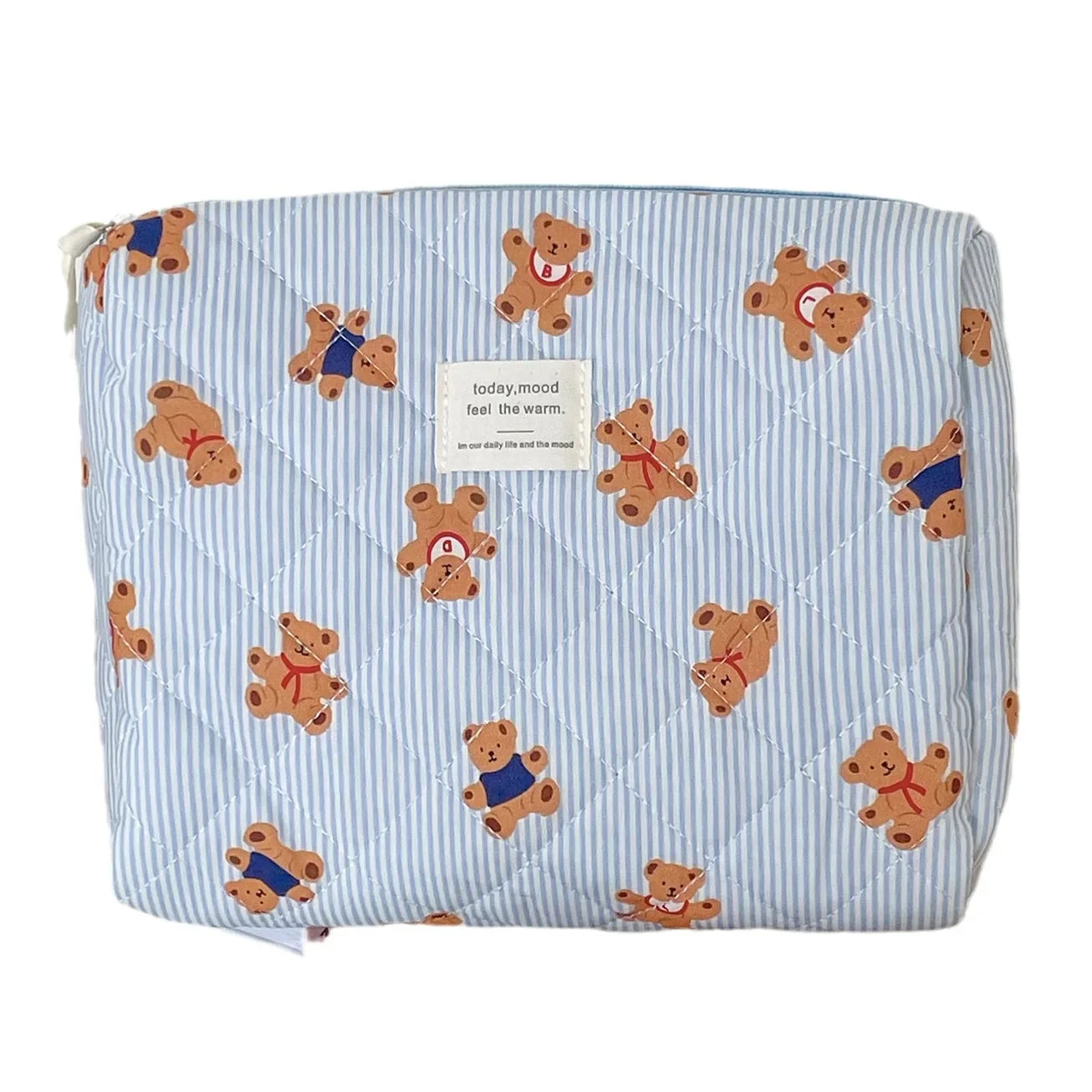 Trousse de toilette bébé à motifs ourson