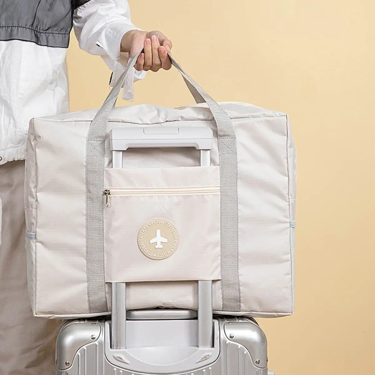 Sac de Voyage Pliable Polyvalent en Polyester