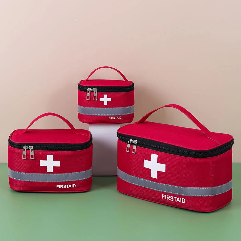 Sac Médical Portable en Oxford – Boîte de Rangement de Premiers Secours