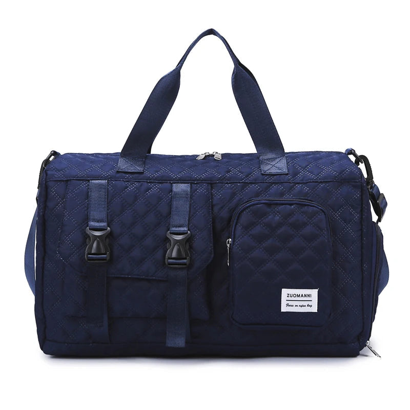 Sac de Sport Femme Matelassé Compartiment Chaussures