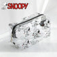 Trousse enfant Snoopy transparente