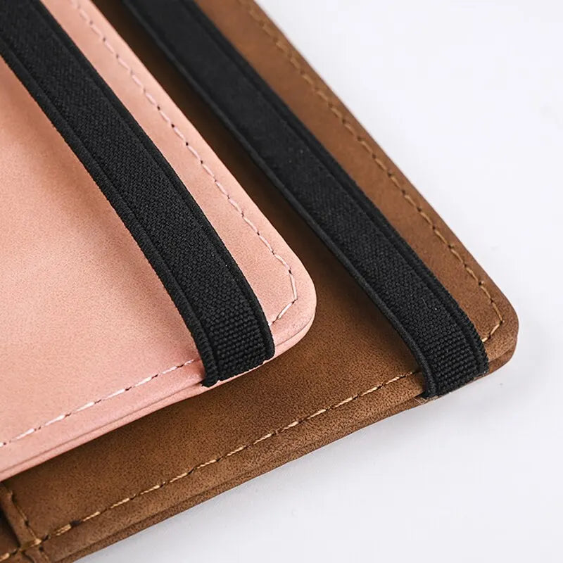 Porte-Passeport Homme en Cuir PU Élégant et Pratique