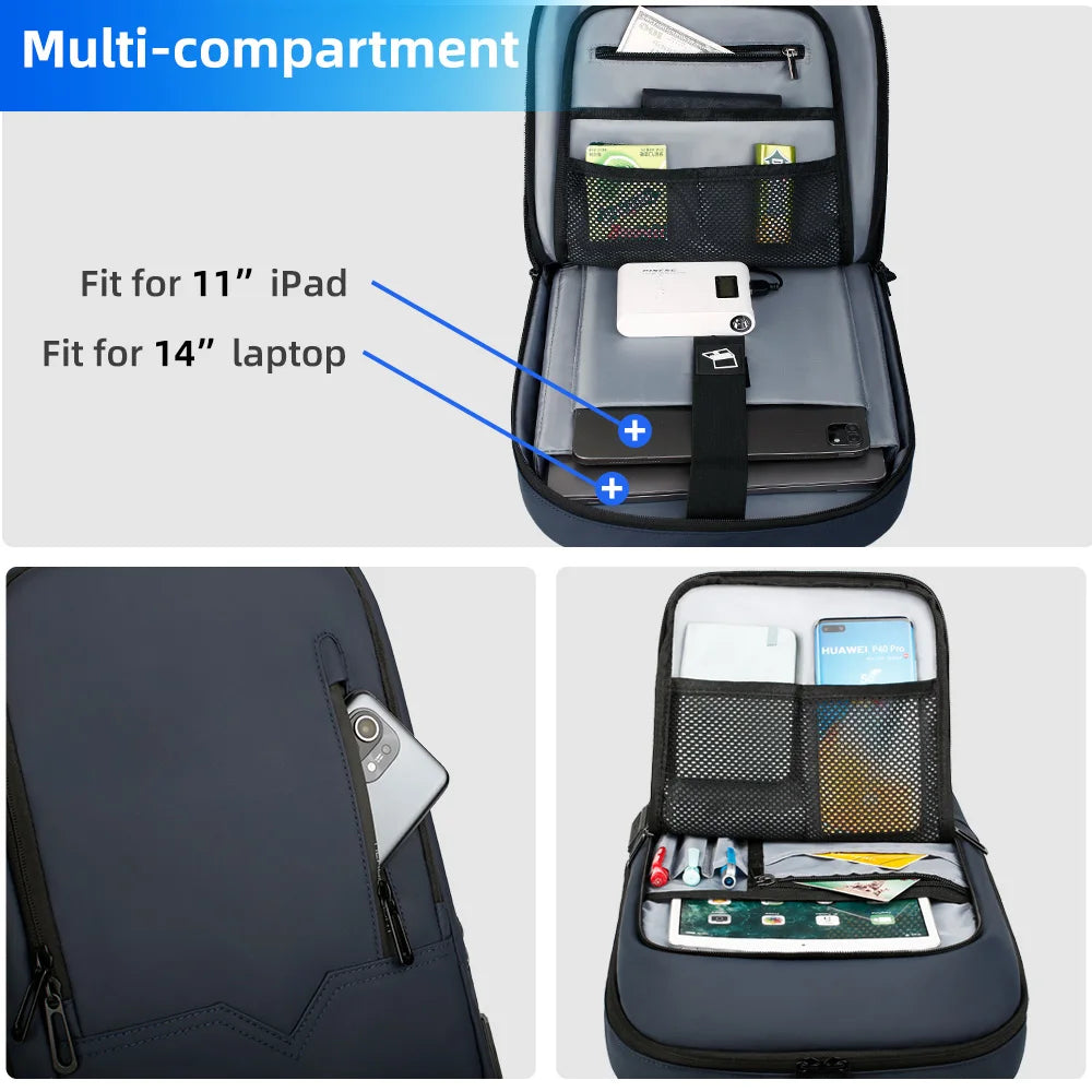 Sac à Dos Business HK – 15.6" Étanche avec Port USB