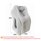 Coussin de voyage gonflable avec support menton