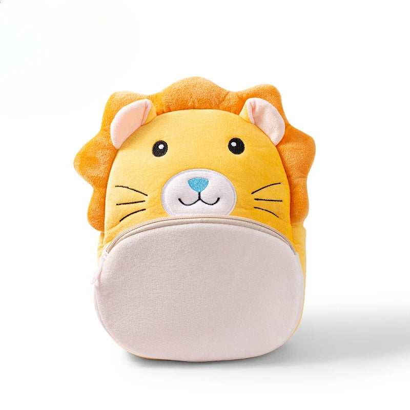 Sac à dos enfant animaux en peluche maternelle