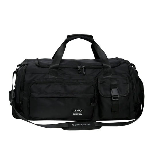 Sac de voyage en nylon imperméable avec compartiment chaussures