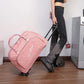 Sac de Voyage Trolley Imperméable à Roulettes en Denim