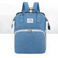 Sac à Langer Multifonction avec Lit Pliant Intégré – Nylon Résistant & Grande Capacité
