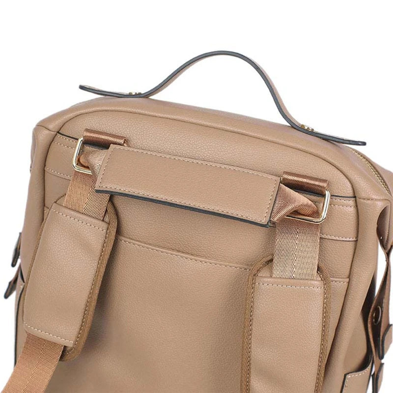 Sac à Langer en Cuir Multifonction Élégant & Pratique