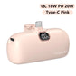 Batterie Externe KUULAA Mini 5000mAh – Charge Rapide 20W