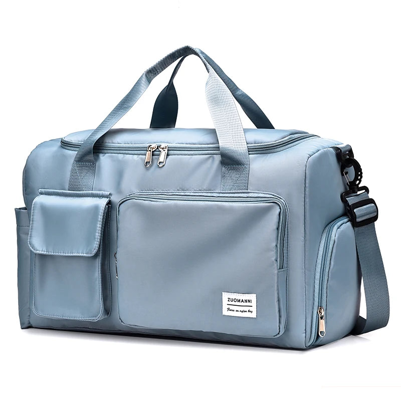 Sac de Voyage Femme 35L Compartiment Chaussures & Séparation Humide