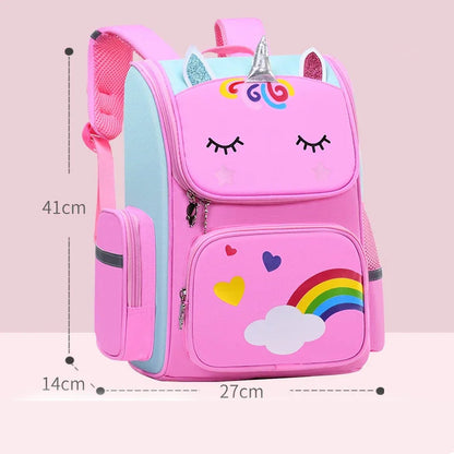 Sac à dos fille licorne waterproof grande capacité