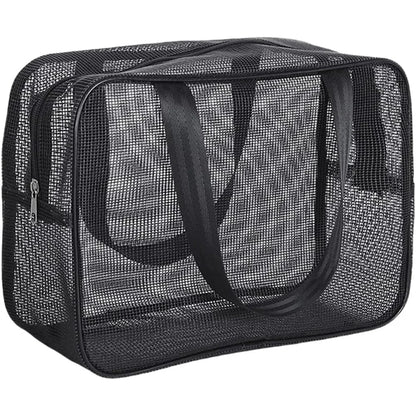 Trousse de Toilette Filet – Grande Capacité & Séchage Rapide