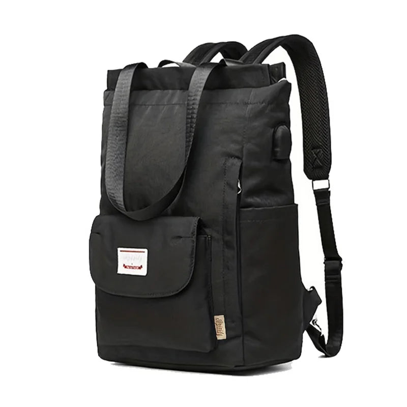 Sac à Dos Étanche Oxford & Canvas avec Port USB – Élégant & Fonctionnel