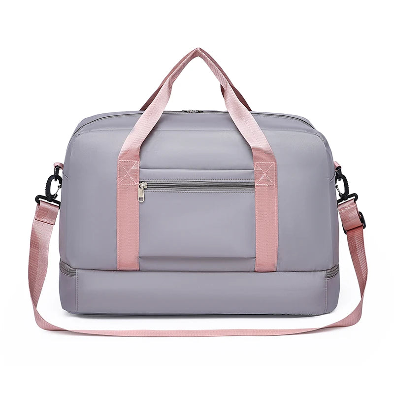 Sac de Voyage Oxford Grande Capacité Compartiment Chaussures