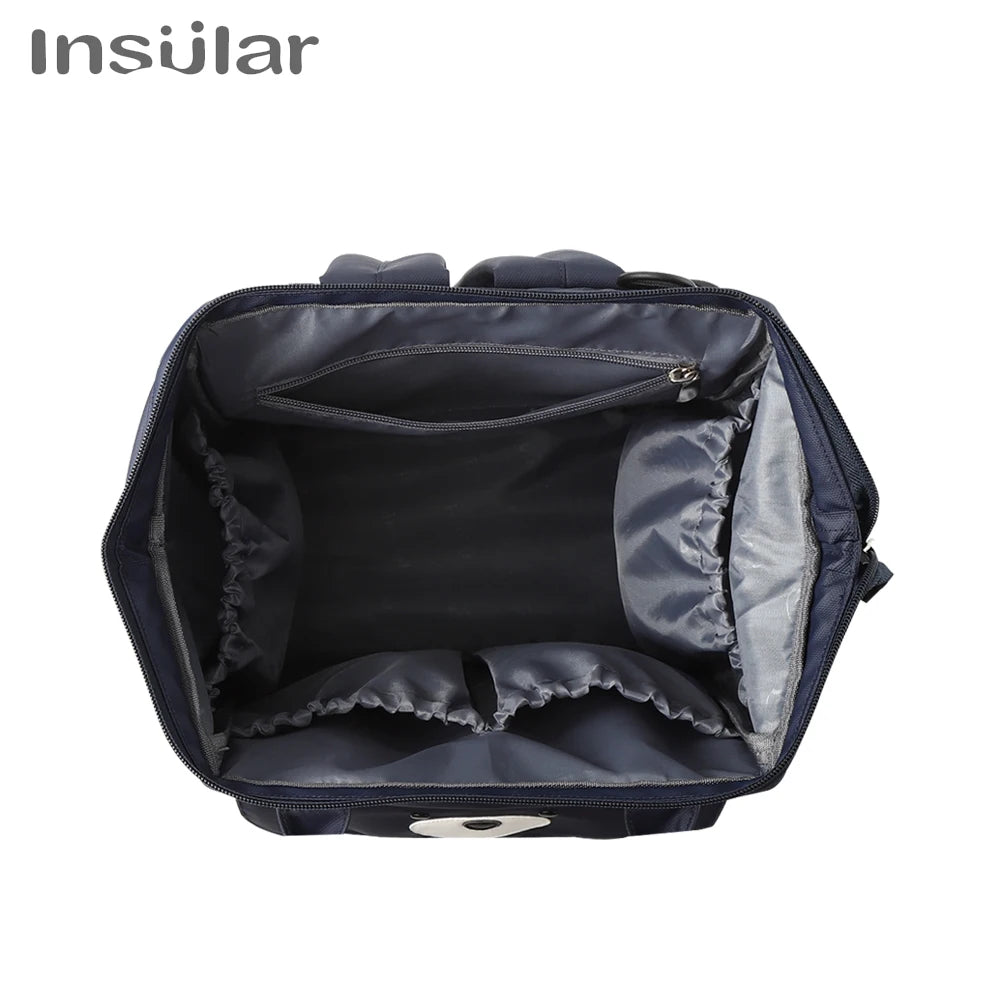 Sac à dos à langer Insular cartoon imperméable grande capacité