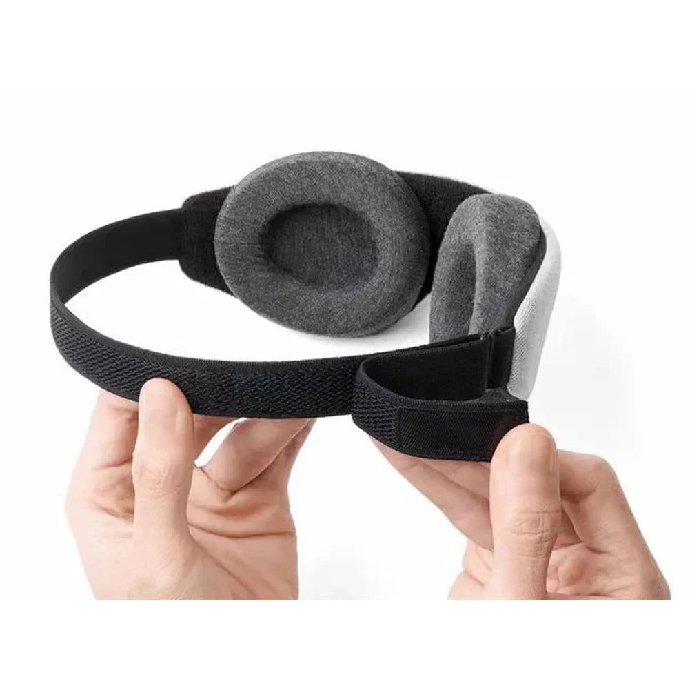 Masque de sommeil 3D en mousse mémoire blackout total et confort ajustable