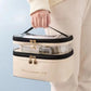 Trousse de Toilette Étanche à Double Compartiment – PU & PVC