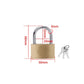 Cadenas en Cuivre avec Clé – Sécurité Polyvalente