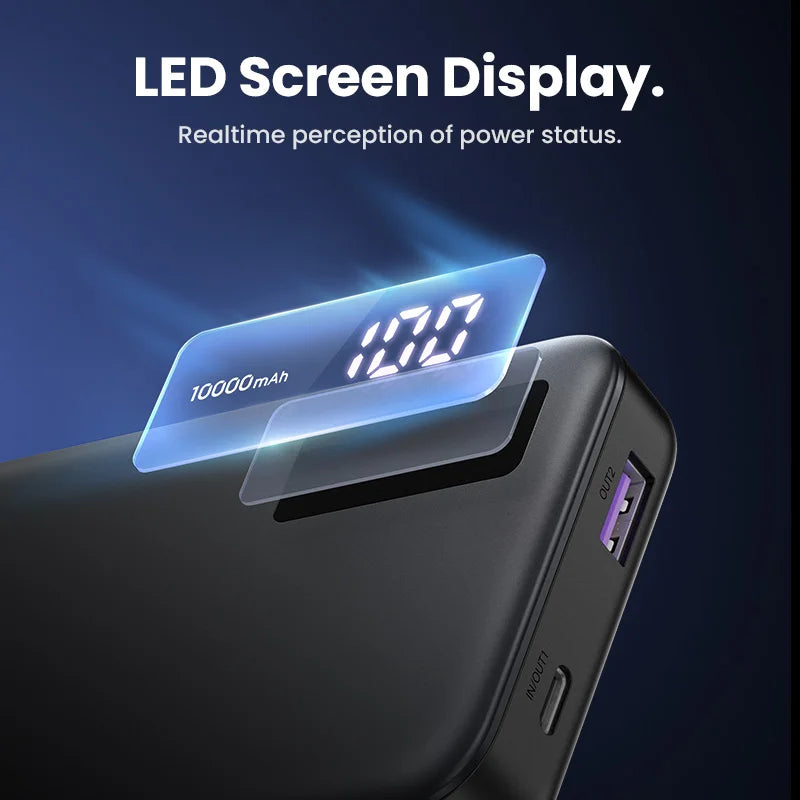 UGREEN Power Bank 10000mAh 22.5W PD20W