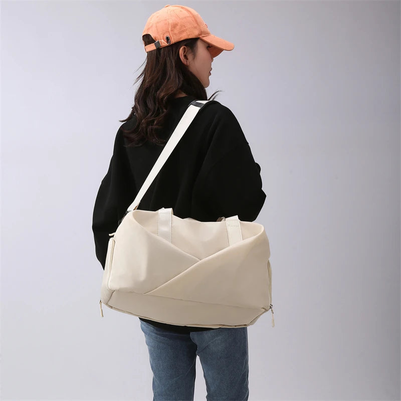 Sac de Voyage Oxford Grande Capacité Compartiment Chaussures
