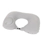 Coussin de voyage gonflable en U ultra léger et portable avec support cervical