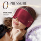 Masque de sommeil en soie ajustable confort absolu
