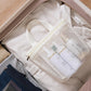 Sac de Toilette en Maille Polyester – Trousse Transparente Respirante pour Voyage et Salle de Bain