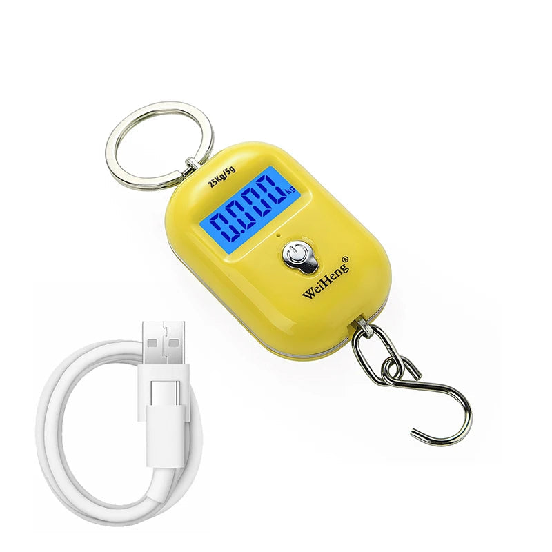 Mini Pèse-Bagage Porte-Clés 25 kg