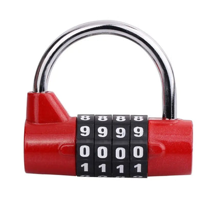 Cadenas à Code 4 Chiffres Renforcé – Sécurité Antivol Extérieure
