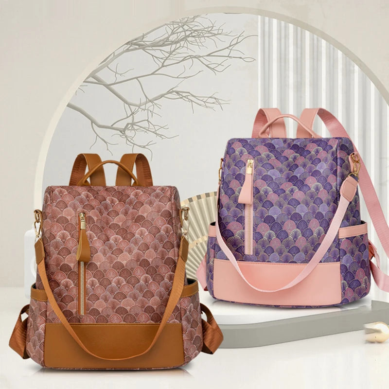 Sac à Dos Femme Élégant en Cuir PU – Léger & Anti-vol