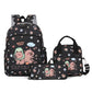 Set 3 pièces Sac à dos enfant Capybara