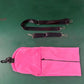 Oreiller de voyage remplissable en tissu lycra avec sac de transport