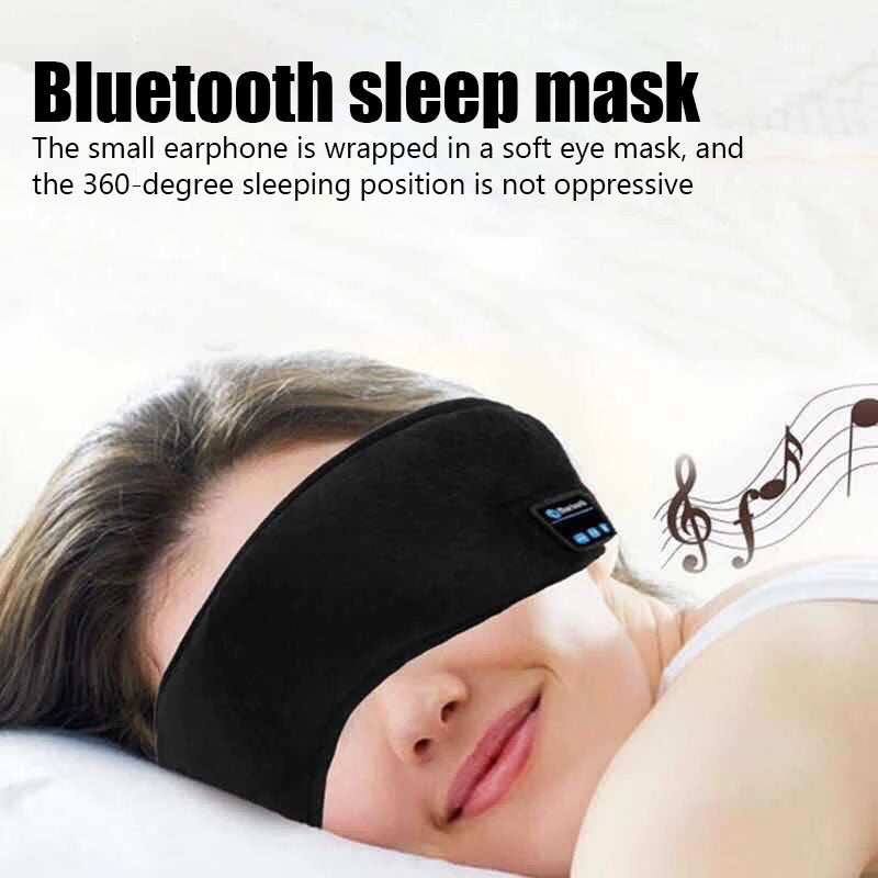 Masque de sommeil Bluetooth avec écouteurs intégrés