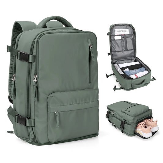 Sac à Dos Cabine 40×30×20 – Compartiment Chaussures & Ordinateur