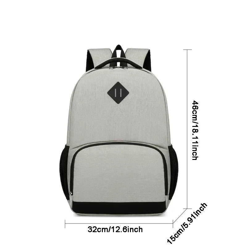 Sac à dos ordinateur & isotherme 2-en-1 – USB & rangement repas