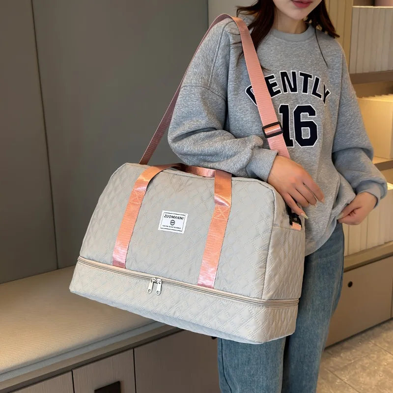 Sac de Voyage Weekender Nylon – Élégant et Spacieux