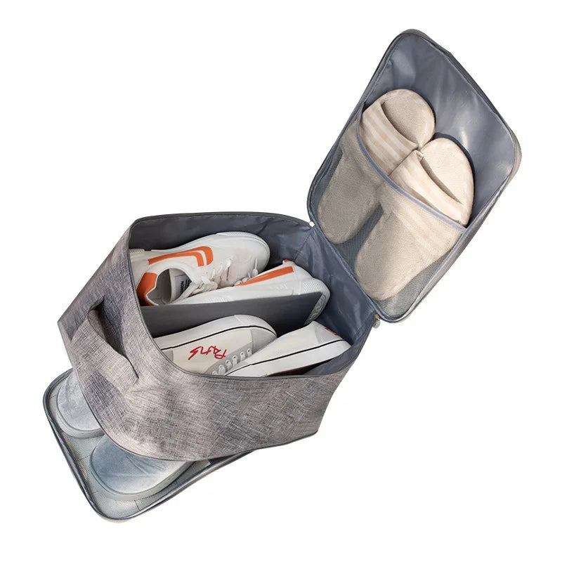 Sac de Rangement Chaussures de Voyage – Organisateur Étanche à Compartiments Multiples