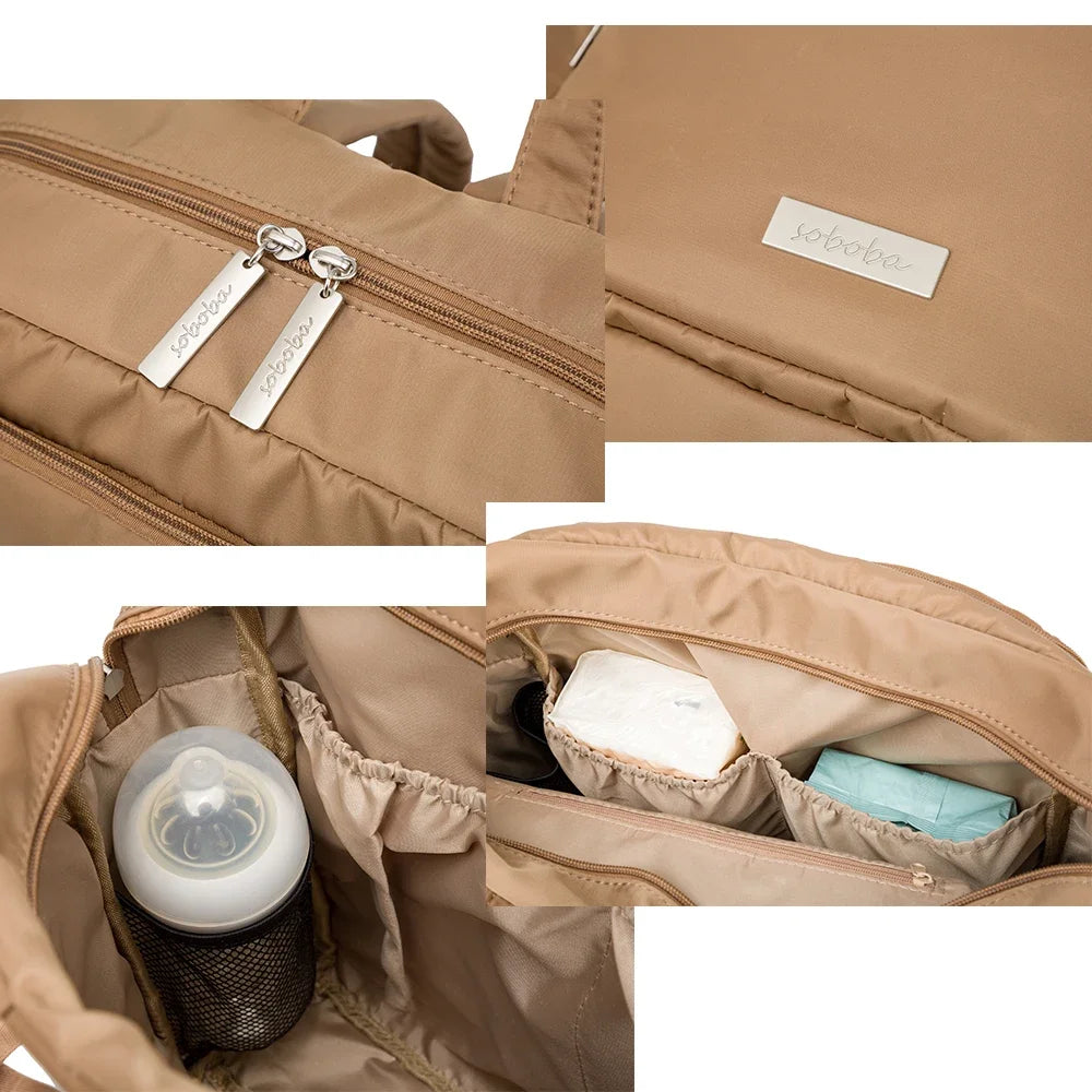 Sac à dos à langer Soboba – Pratique & élégant pour jeunes parents