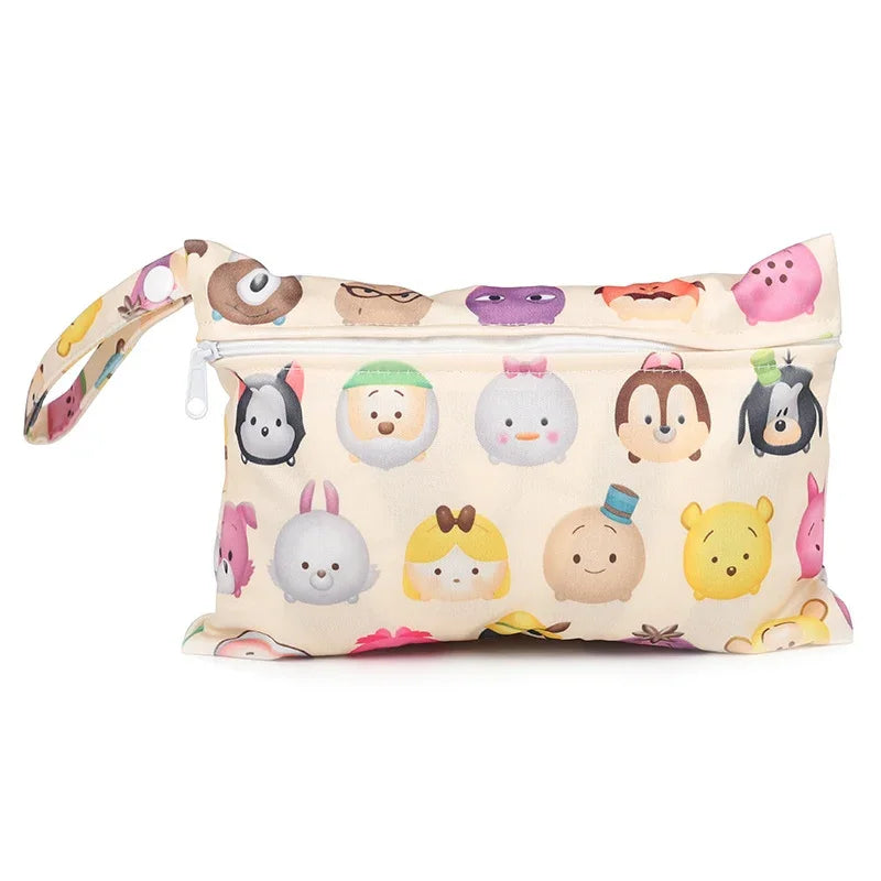 Sac bébé étanche imprimé rangement couches et accessoires