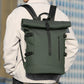 Sac à dos roll-top en nylon imperméable