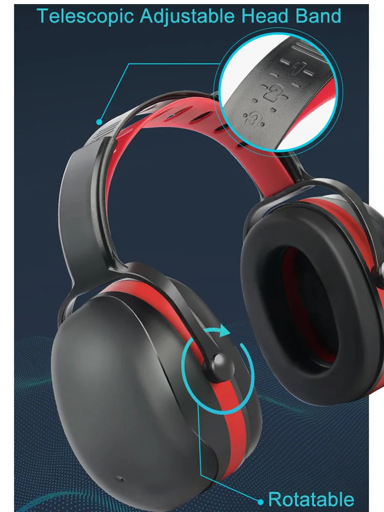 Casque antibruit ajustable SNR-35dB