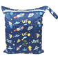 Sac bébé étanche réutilisable deux compartiments rangement couches et vêtements