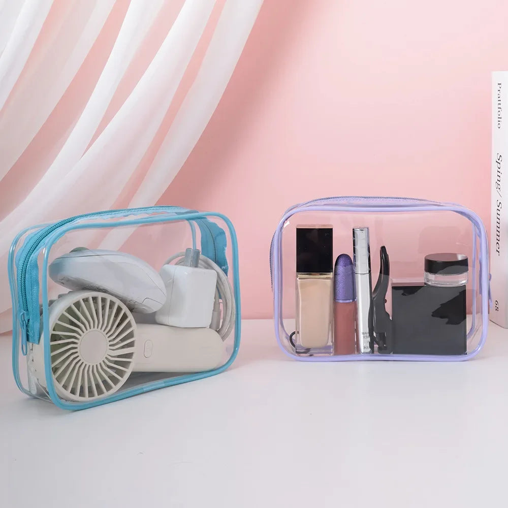 Trousse de toilette transparente enfant voyage