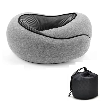 Coussin de voyage escargot à mémoire de forme