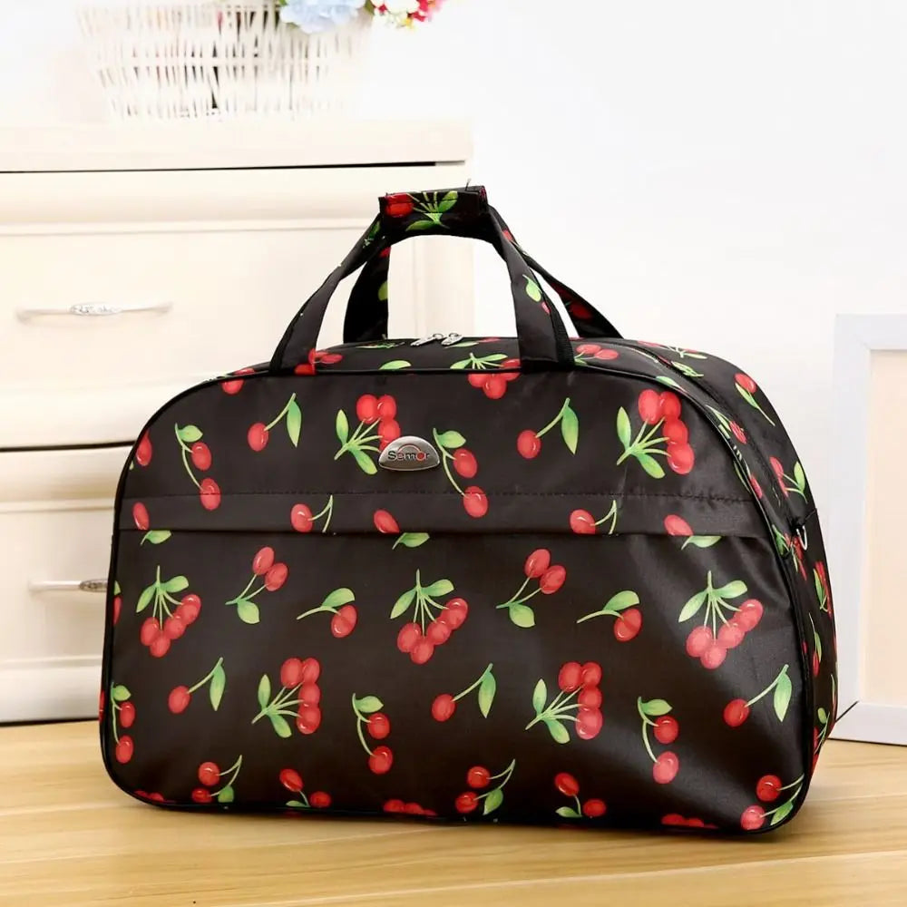 Sac de Voyage Pliable en Oxford 44x27x16 cm